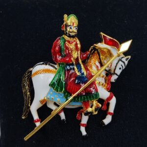 916 Gold Fancy Ramdev Pir Pendant