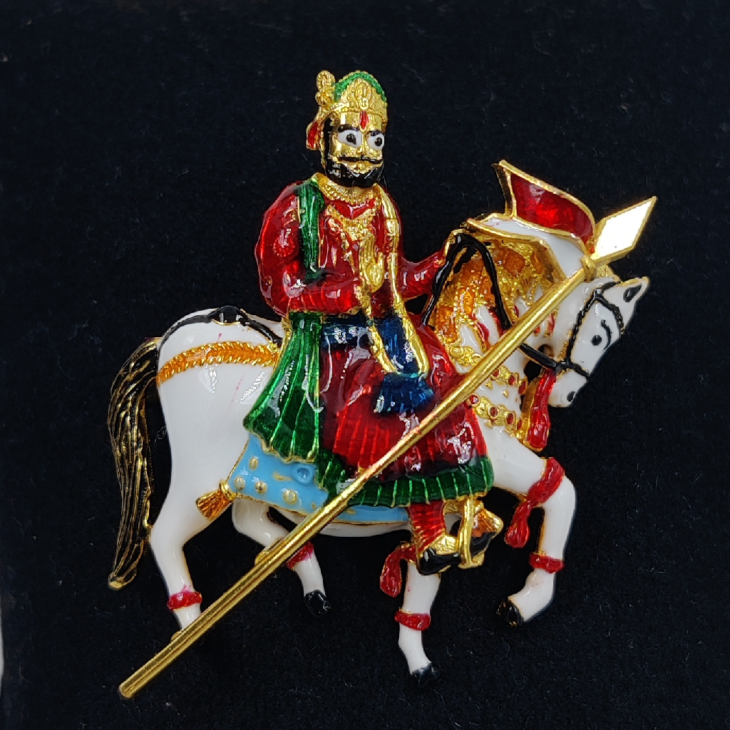 916 Gold Fancy Ramdev Pir Pendant
