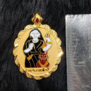 916 Gold Fancy Masani Meladi Maa Minakari Pendant