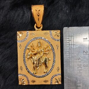 916 Gold Fancy Meladi Maa Pendant