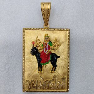 916 Gold Fancy Meladi Maa Pendant