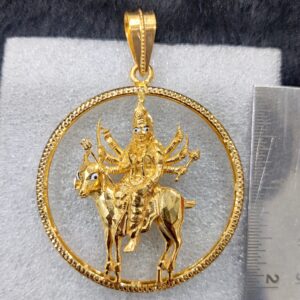 916 Gold Fancy Meladi Maa Pendant