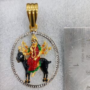 916 Gold Fancy Meladi Maa Pendant
