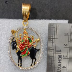 916 Gold Fancy Meladi Maa Pendant