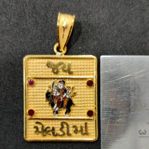 916 Good Meladi Maa Minakari Pendant