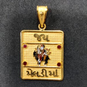 916 Good Meladi Maa Minakari Pendant