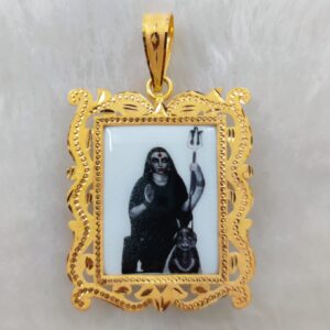916 Gold Fancy Masani Meladi Maa Photo Frame Pendant