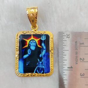 916 Gold Fancy Masani Meladi Maa Photo Pendant