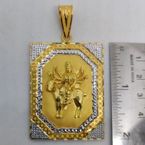 916 Gold Fancy Gent's Meladi Maa Pendant
