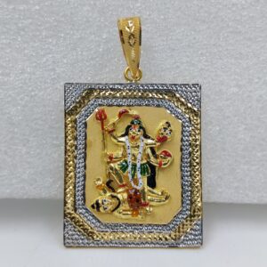 916 Gold Fancy Mahakali Maa Pendant