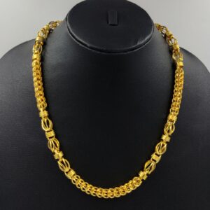 916 Gold Fancy Gent's Indo Italian Chain