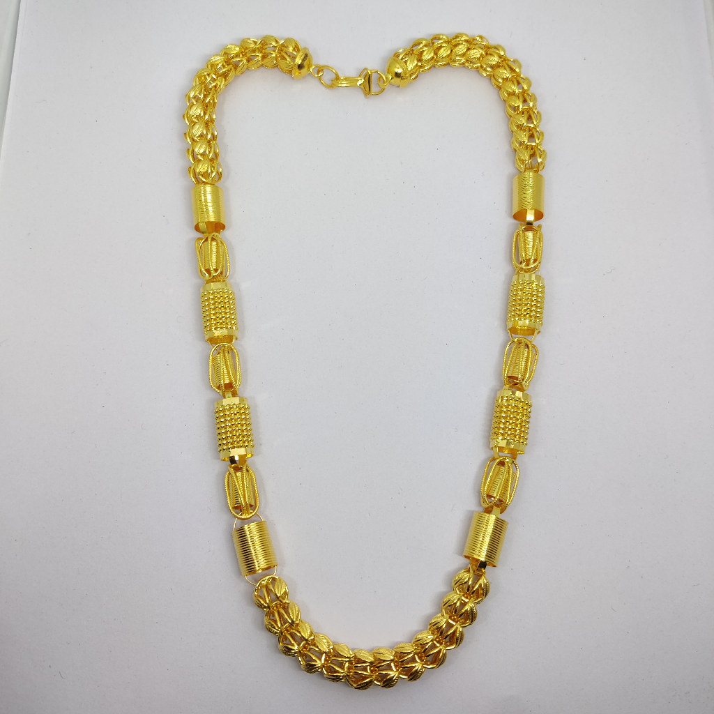 916 Gold Fancy Gent's Super Indo Chain