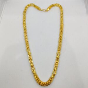 916 Gold Fancy Gent's Indo Italian Chain