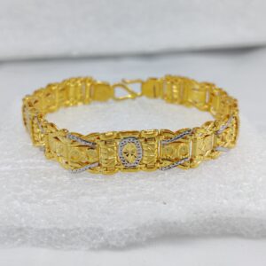 916 Gold Gent's Pasi Bracelet