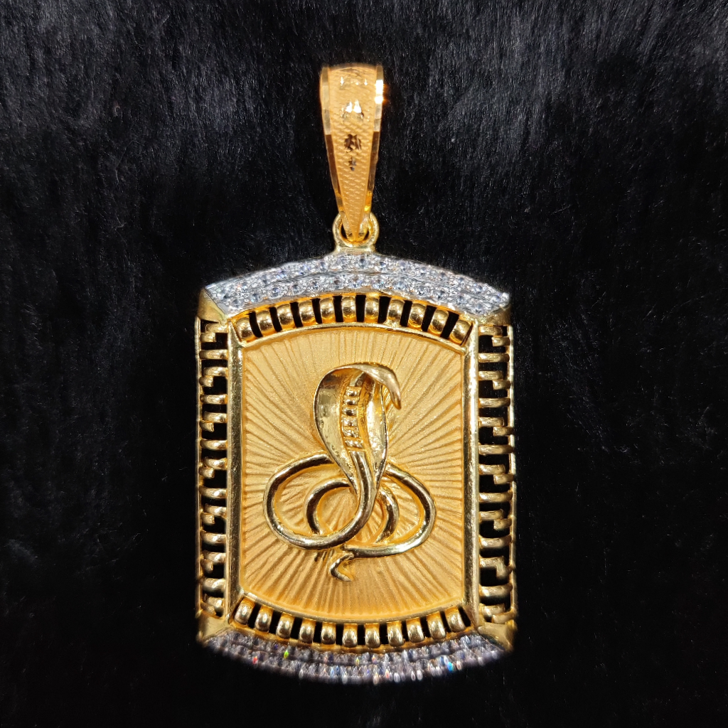 916 Gold Fancy Goga Maharaj Pendant
