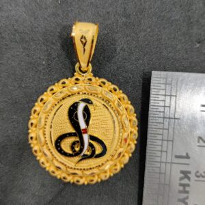 916 Gold Fancy Goga Maharaj Pendant