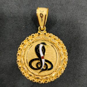916 Gold Fancy Goga Maharaj Pendant