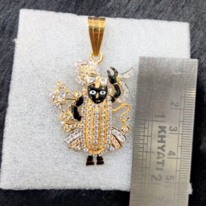 916 Gold Fancy Gent's Shreenathji Pendant