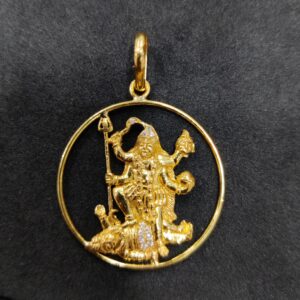 916 Gold Fancy Gent's Mahakali Maa Pendant