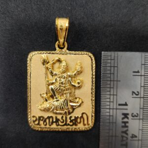 916 Gold Fancy Gent's Mahakali Maa Pendant