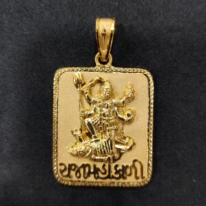 916 Gold Fancy Gent's Mahakali Maa Pendant