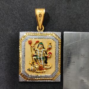 916 Gold Fancy Gent's Mahakali Maa Pendant