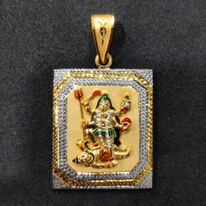 916 Gold Fancy Gent's Mahakali Maa Pendant
