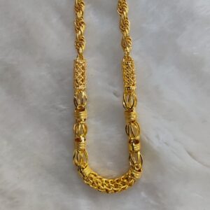 916 Gold Fancy Gent's Mix Italian Chain