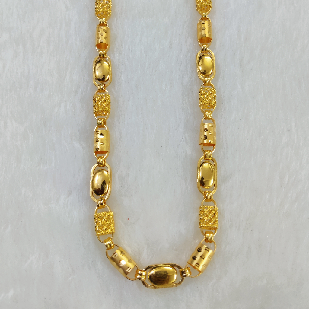 916 Gold Fancy Gent's Chain - Image 2