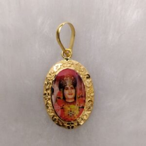 916 Gold Fancy Gent's Sonal Maa Photo Mina Pendant