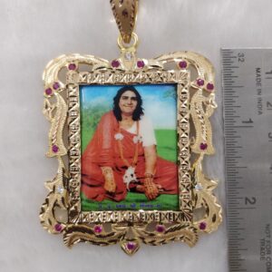 916 Gold Fancy Gent's Sonal Maa Photo Mina Pendant