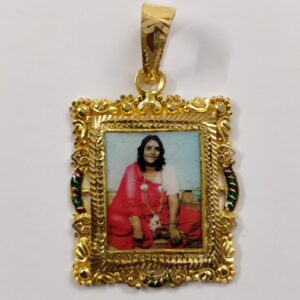 916 Gold Fancy Gent's Sonal Maa Photo Mina Pendant