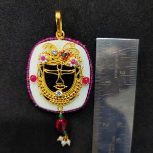 916 Gold Fancy Shreenathji Pendant