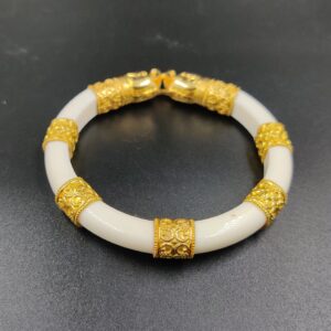 916 Gold Fancy Gent's Kada