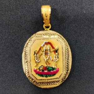 916 Gold Fancy Gent's Fulljogani Maa Pendant