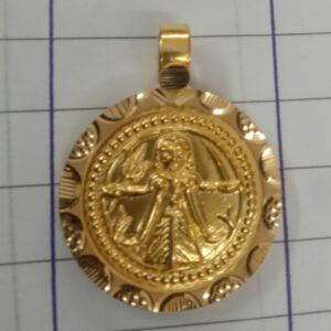 916 Gold Traditional Bhatiyani/Majisa Maa Pendant