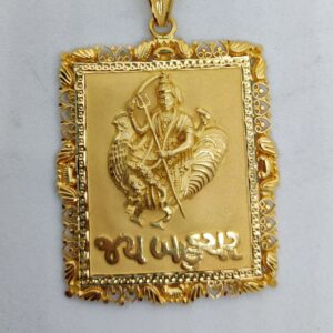 916 GOLD Fancy Gent's Bahuchar Maa Pendant