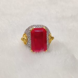 916 Gold Fancy Gent's Ring