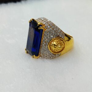 916 Gold Fancy King's Ring