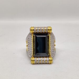 916 gold fancy gent's ring