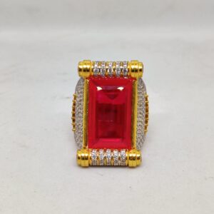 916 Gold Fancy Gent's Ring