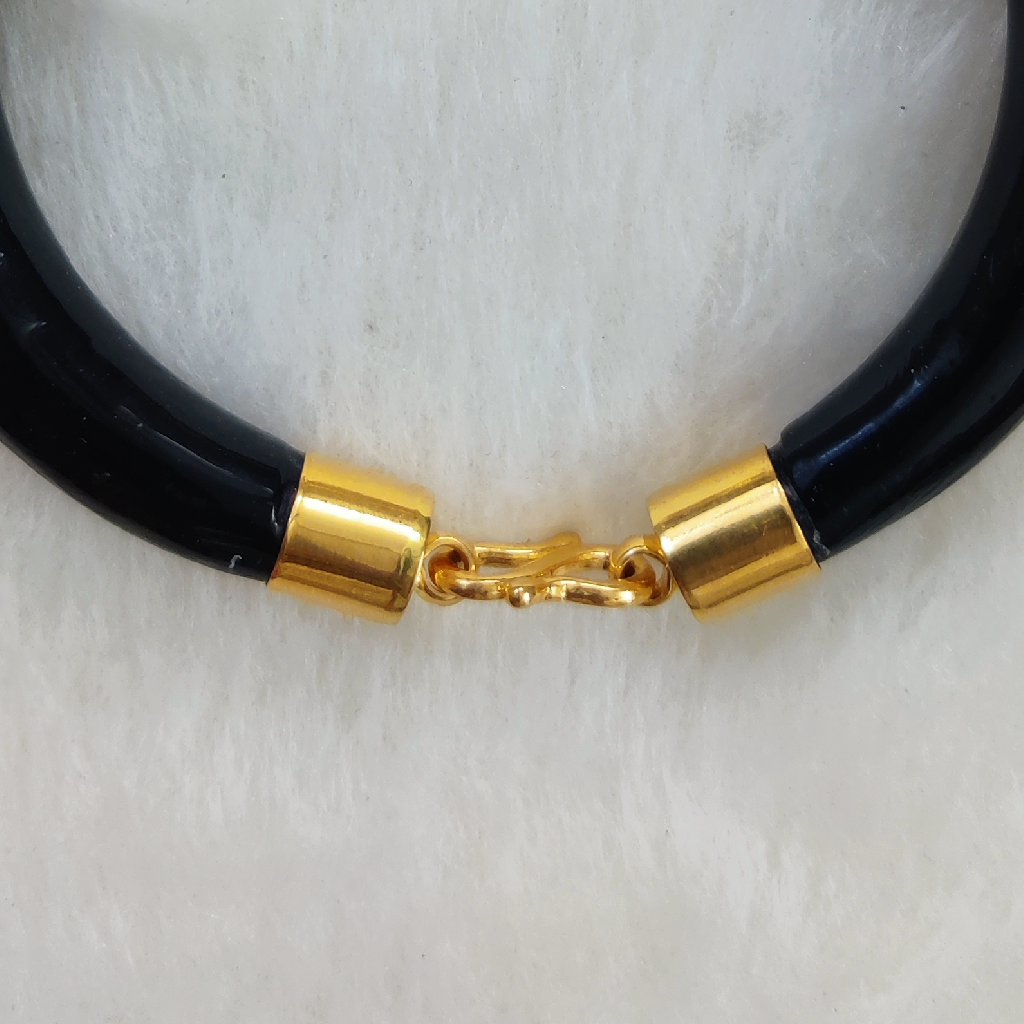 916 Gold Fancy Gent's Lion Face Kada - Image 3