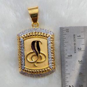916 Gold Fancy Gent's Goga Maharaj Pendant