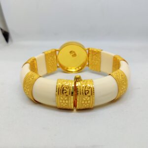 916 Gold Fancy Gent's Kada