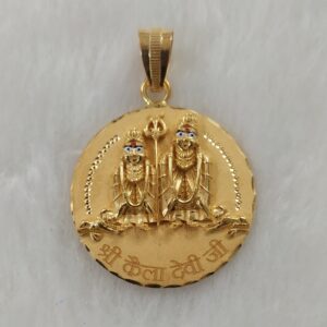 Keladevi ji gold pendant