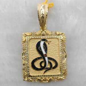 916 gold fancy goga maharaj pendant
