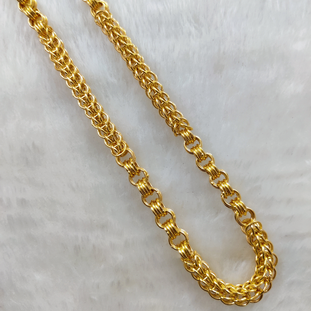 916 gold fancy gent's chain - Image 3