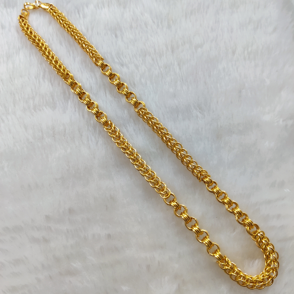 916 gold fancy gent's chain - Image 2