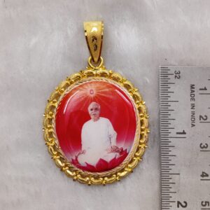 916 Gold Fancy Gent's Brahma Baba Photo Mina Pandal