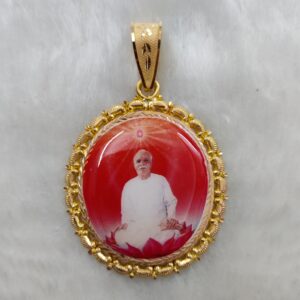 916 Gold Fancy Gent's Brahma Baba Photo Mina Pandal